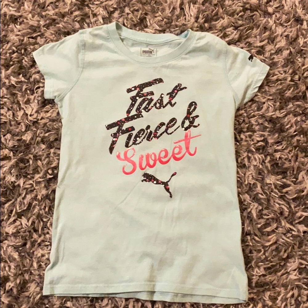Girls Puma tee